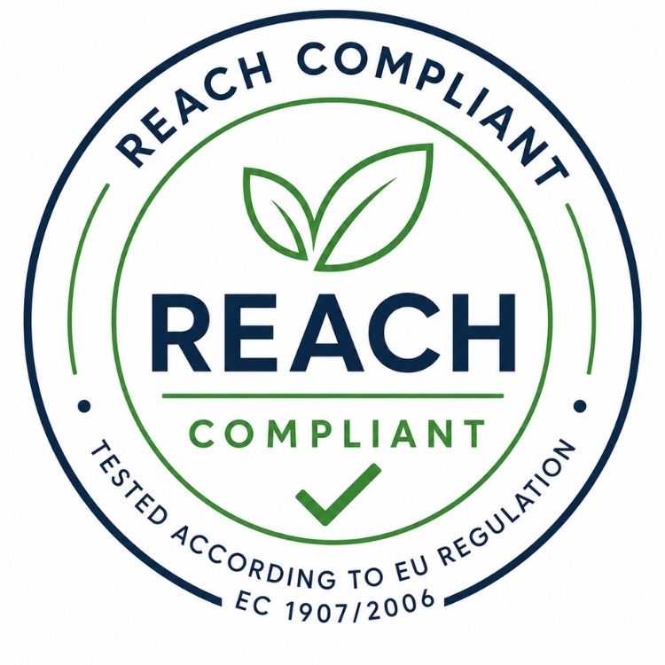 REACH compliant skoinlägg testade enligt EU-förordning EC 1907/2006