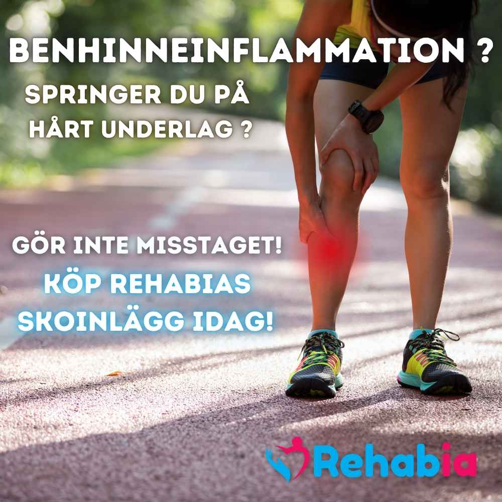 Löpare på hårt underlag som upplever belastning i underbenen under löpning.
